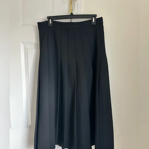 Aritzia Didi Babaton Black Pleated Skirt - Picture 9 of 12